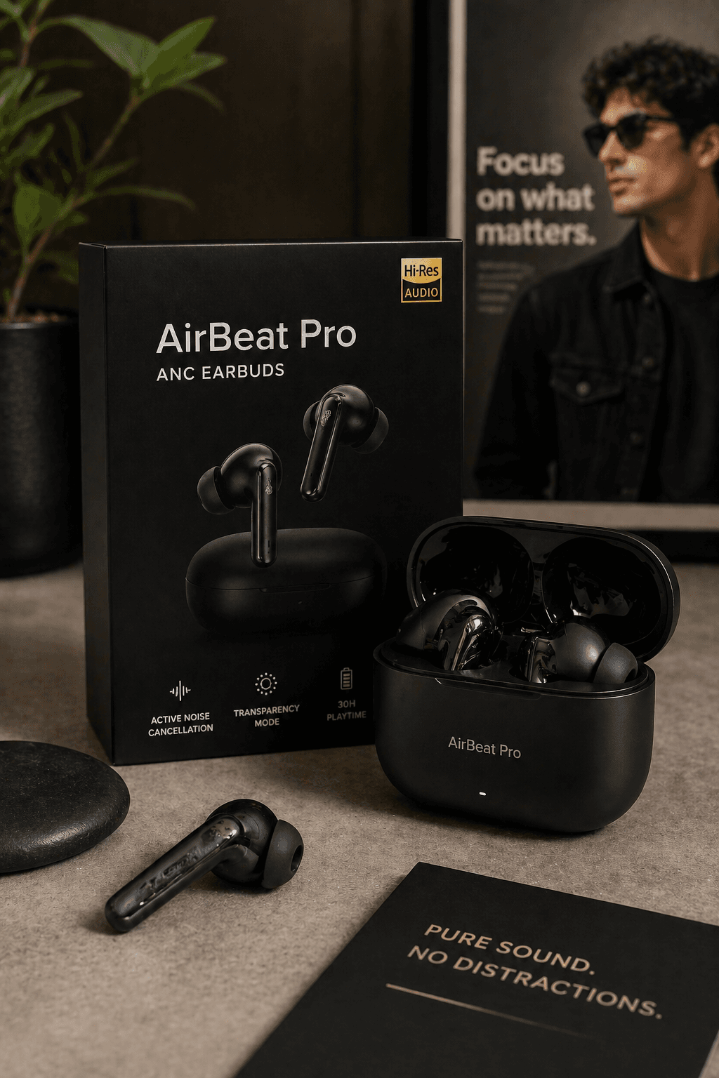AirBeat Pro ANC Earbuds